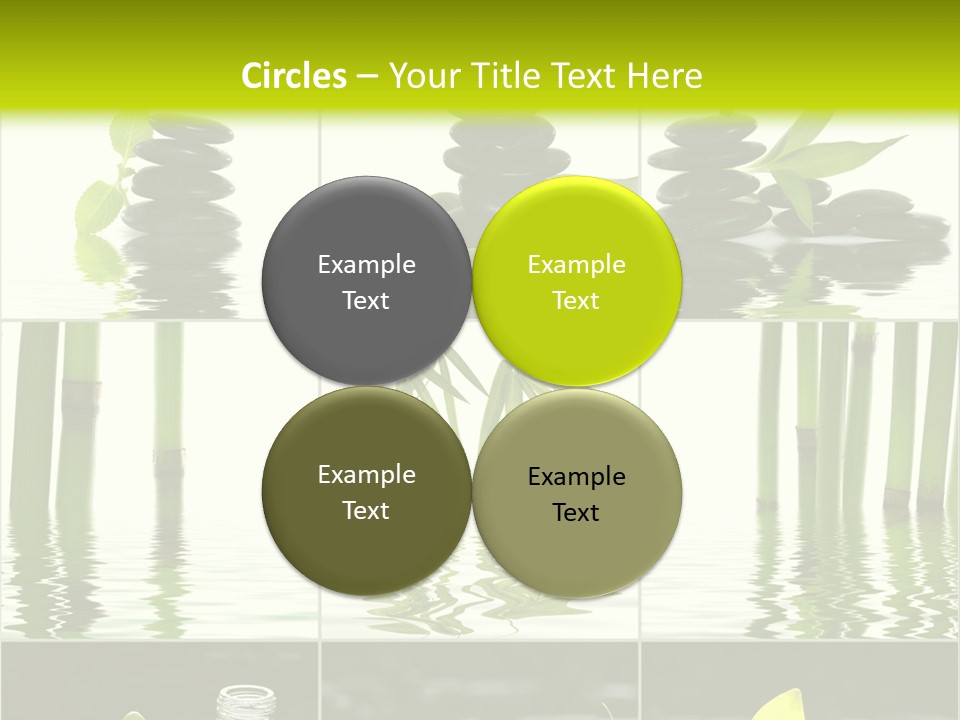 Treatment Oil Leaf PowerPoint Template