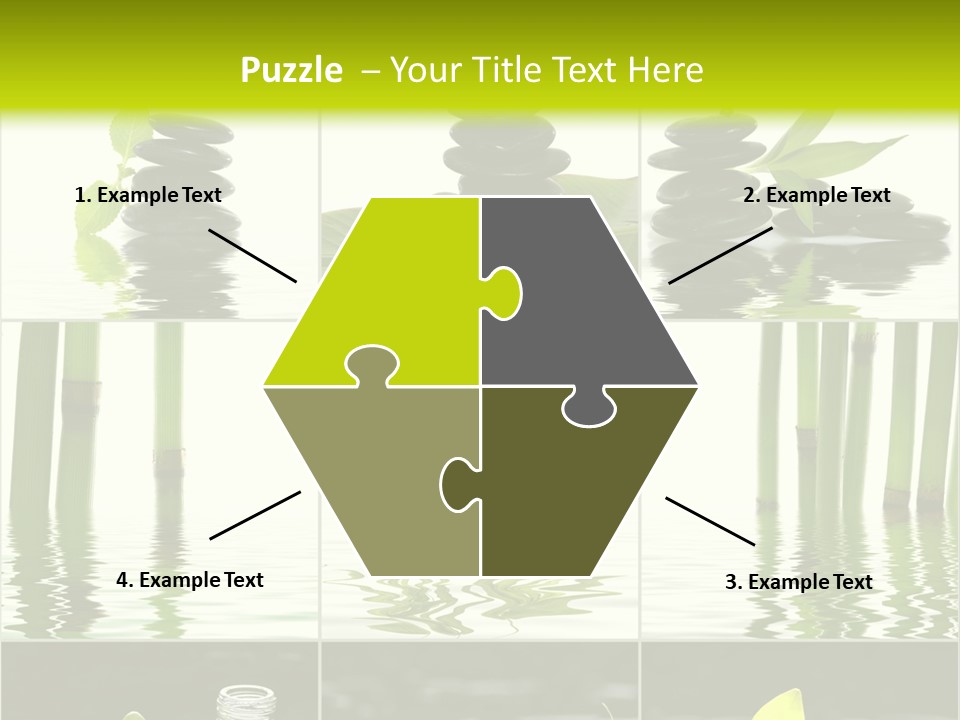 Treatment Oil Leaf PowerPoint Template