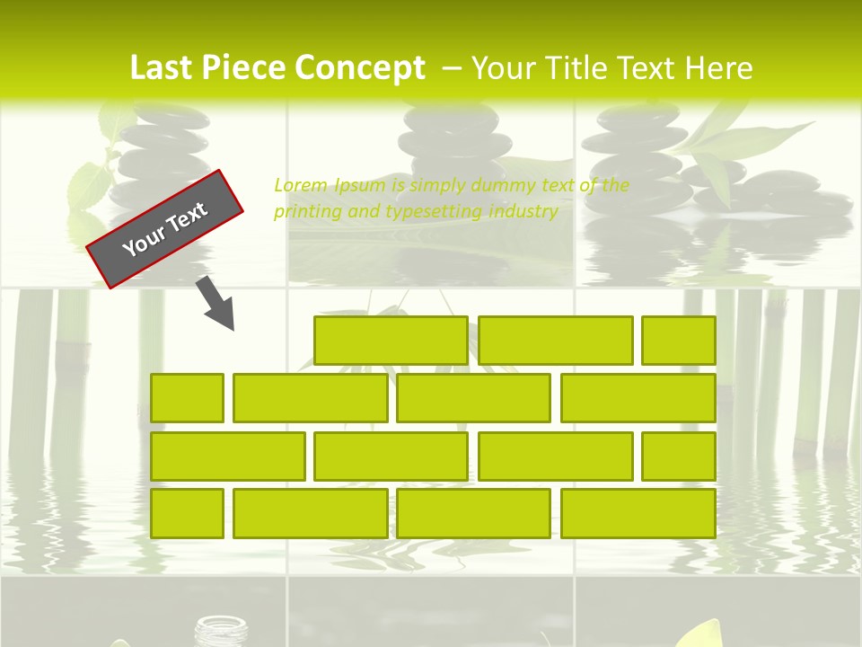 Treatment Oil Leaf PowerPoint Template