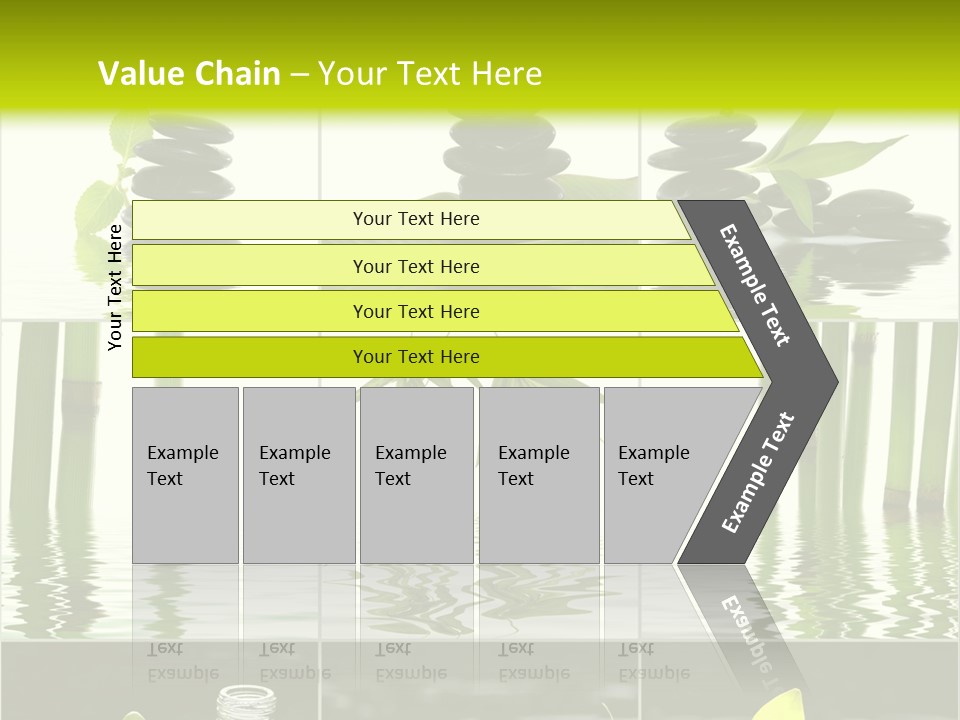 Treatment Oil Leaf PowerPoint Template