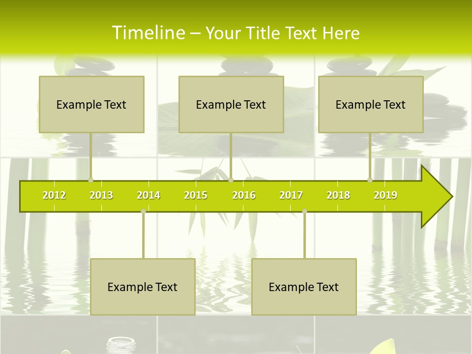 Treatment Oil Leaf PowerPoint Template