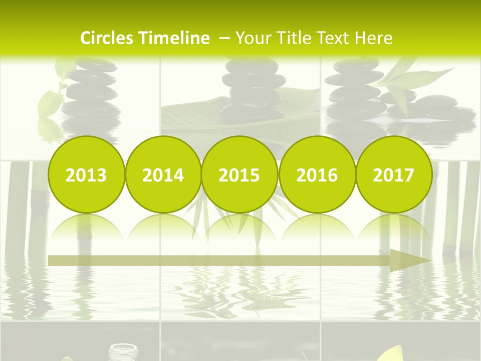 Treatment Oil Leaf PowerPoint Template