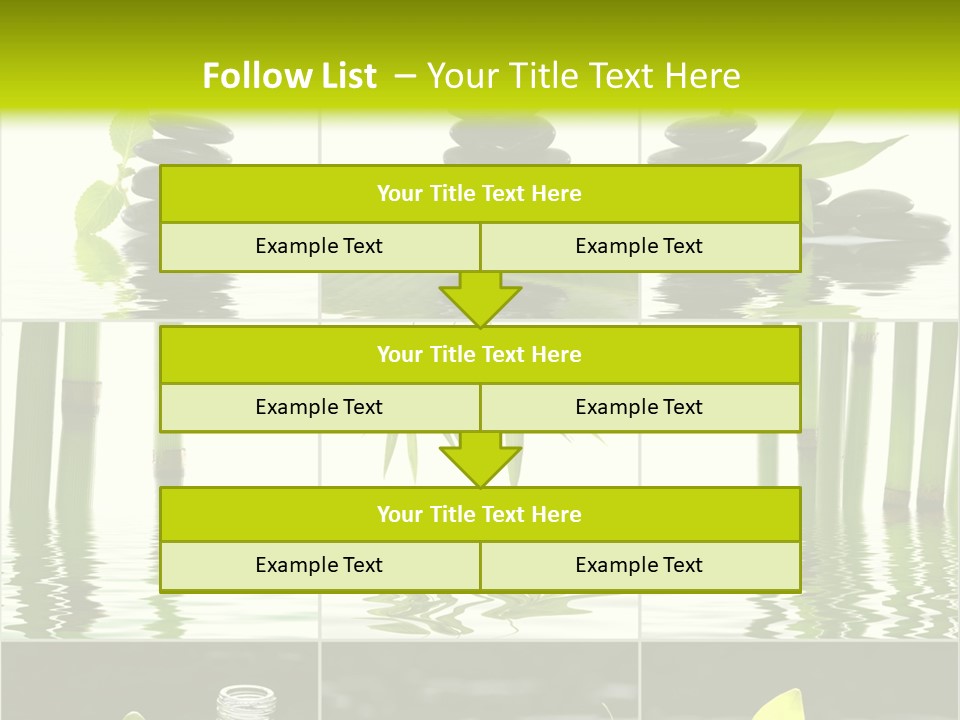 Treatment Oil Leaf PowerPoint Template