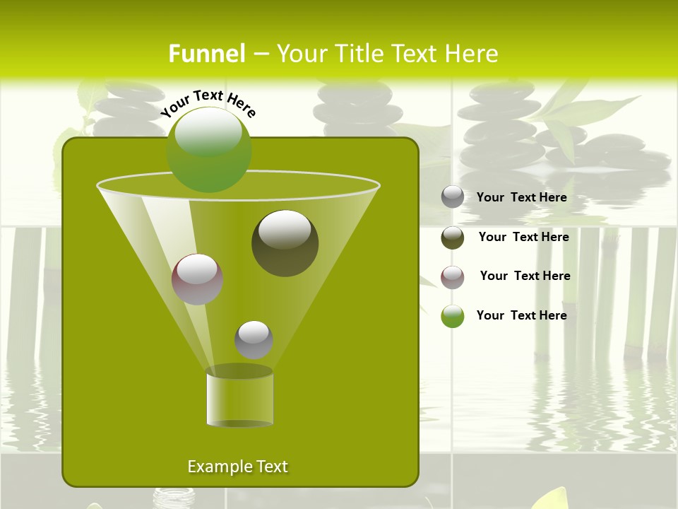 Treatment Oil Leaf PowerPoint Template