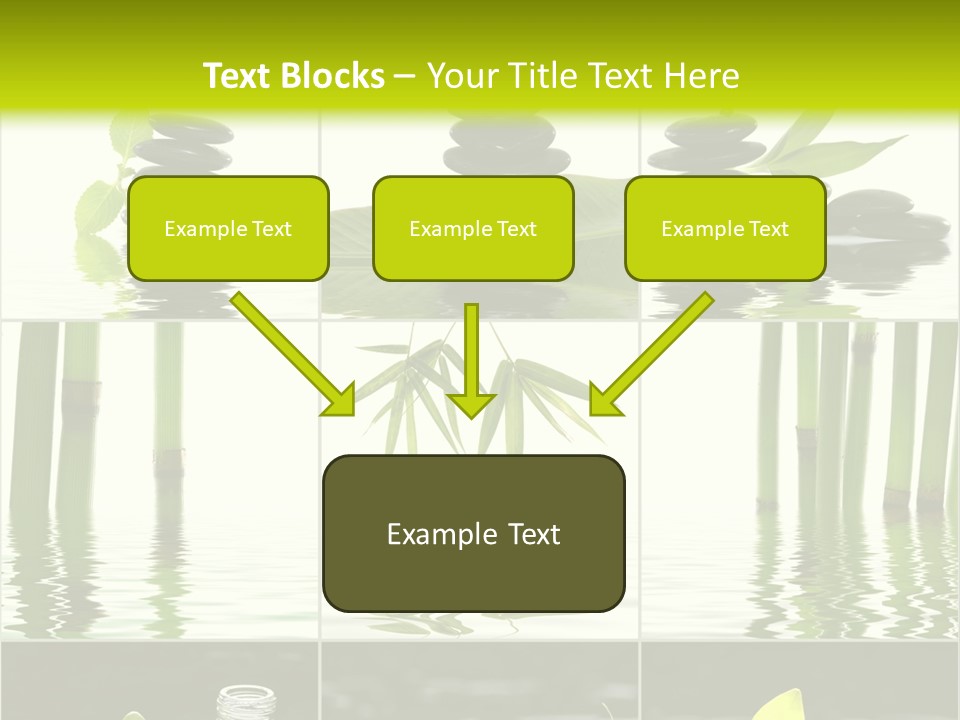 Treatment Oil Leaf PowerPoint Template