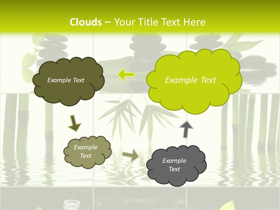 Treatment Oil Leaf PowerPoint Template