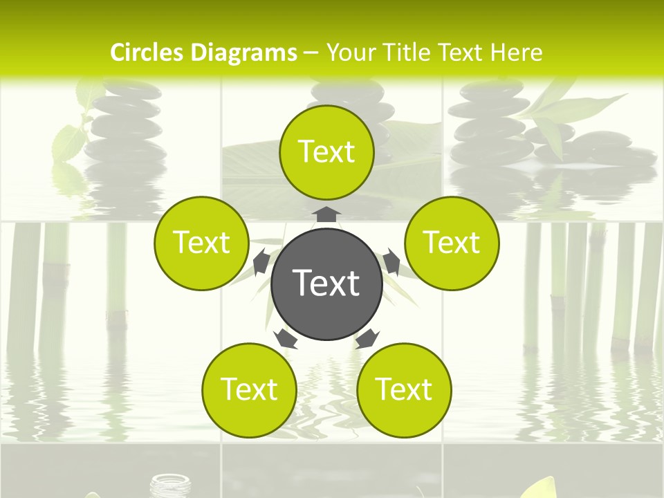 Treatment Oil Leaf PowerPoint Template