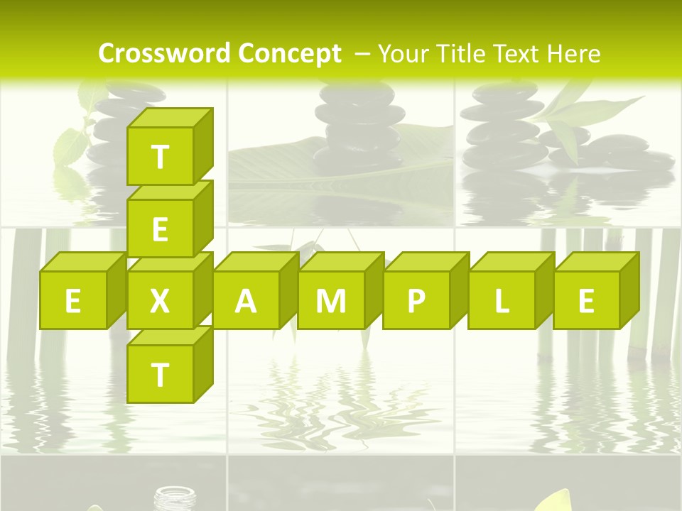 Treatment Oil Leaf PowerPoint Template