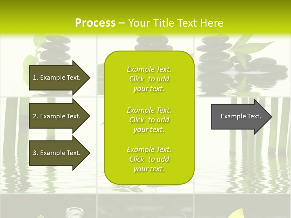 Treatment Oil Leaf PowerPoint Template