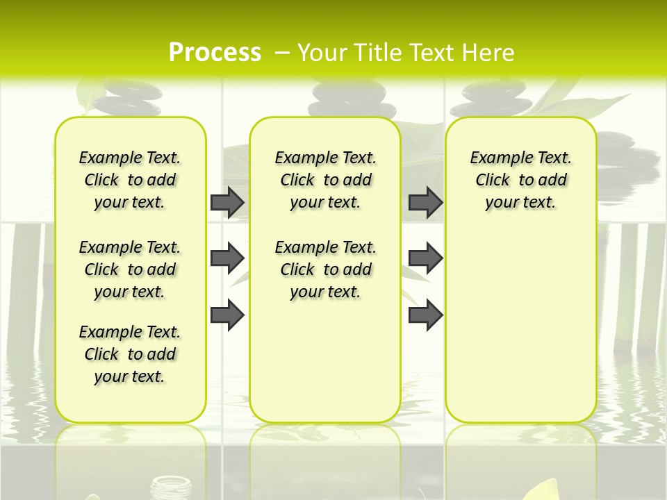 Treatment Oil Leaf PowerPoint Template