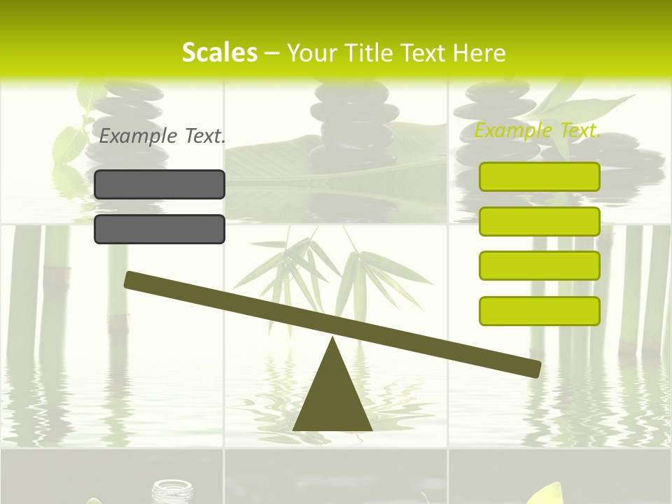 Treatment Oil Leaf PowerPoint Template