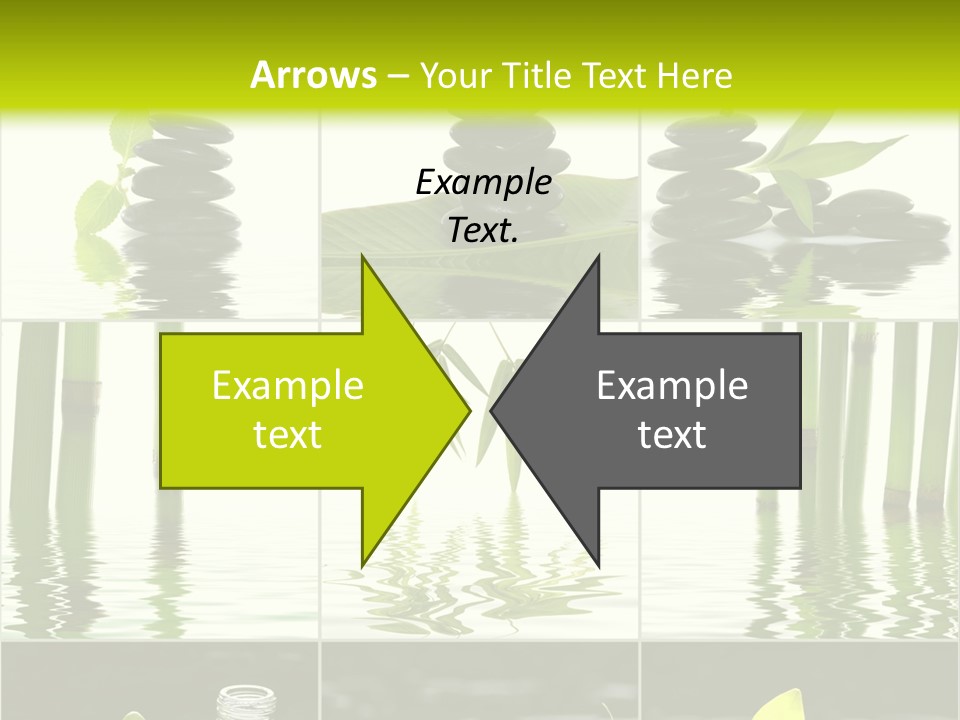 Treatment Oil Leaf PowerPoint Template