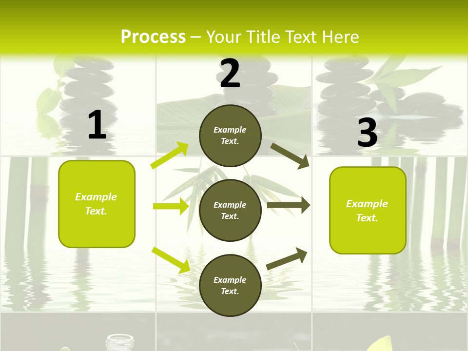 Treatment Oil Leaf PowerPoint Template