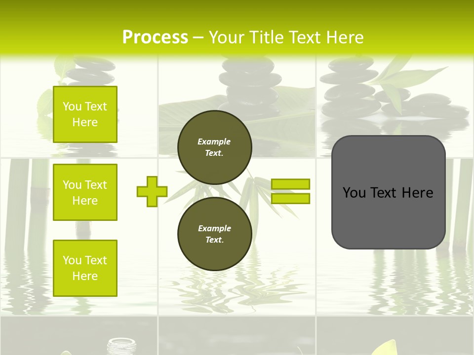 Treatment Oil Leaf PowerPoint Template