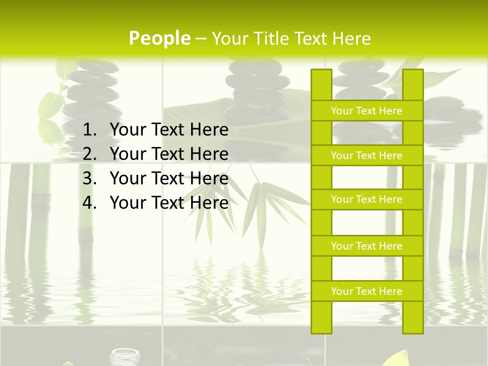 Treatment Oil Leaf PowerPoint Template