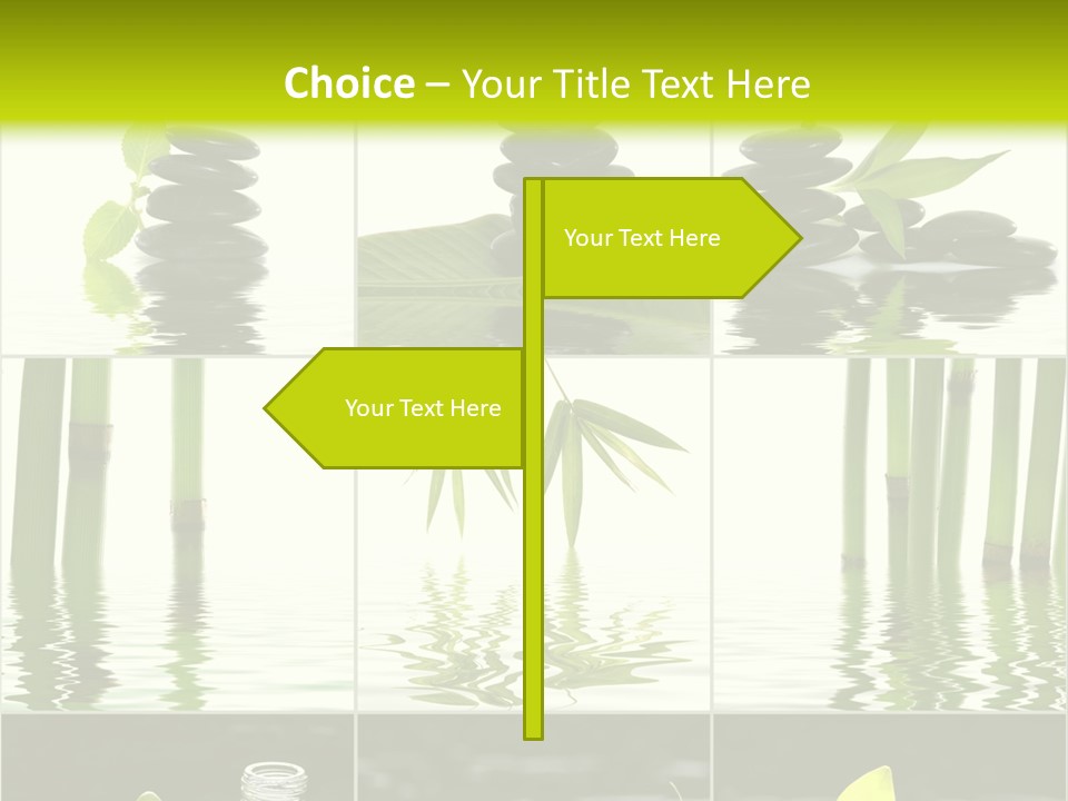 Treatment Oil Leaf PowerPoint Template