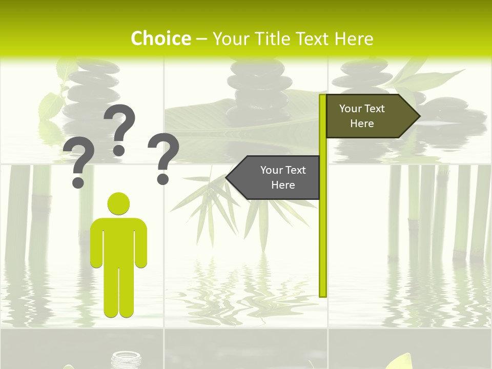 Treatment Oil Leaf PowerPoint Template