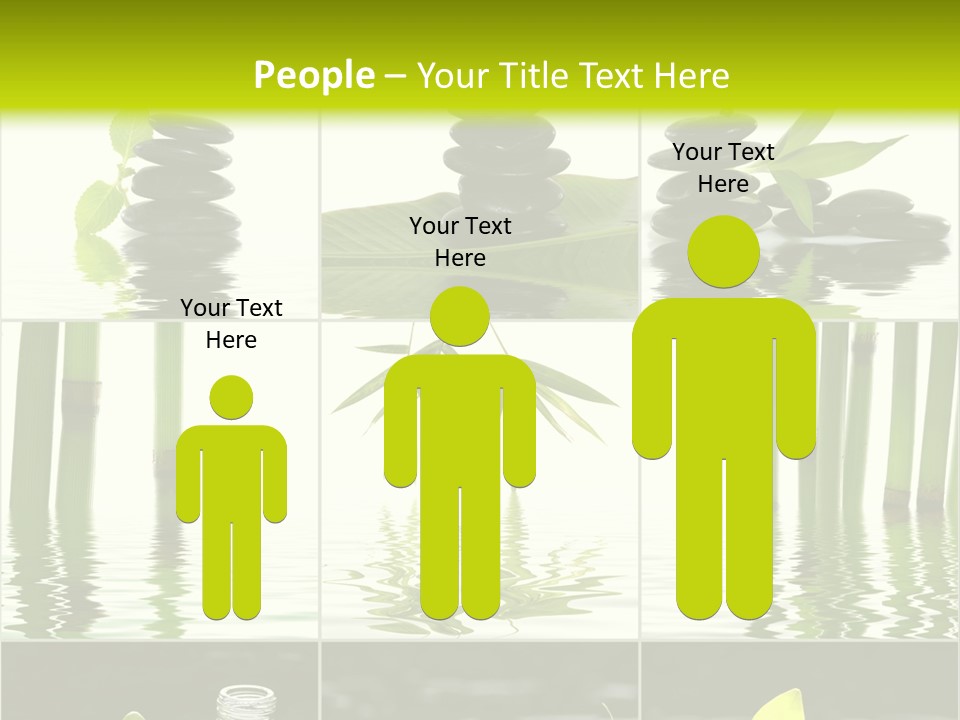 Treatment Oil Leaf PowerPoint Template