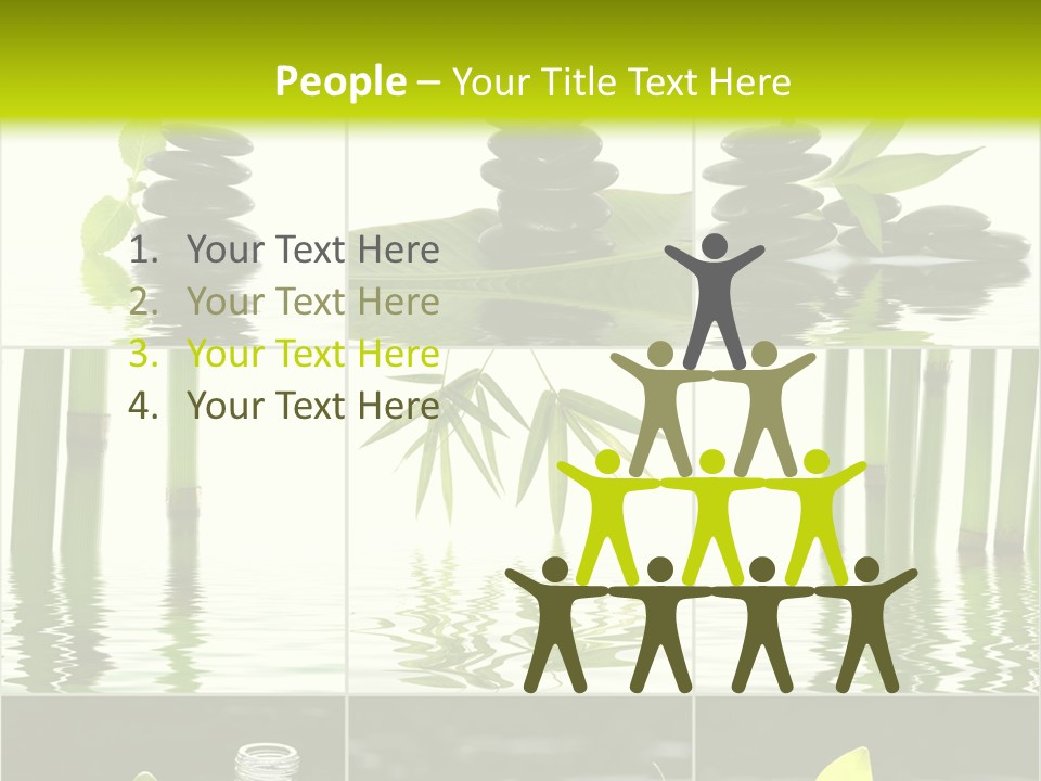 Treatment Oil Leaf PowerPoint Template