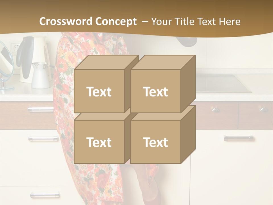 Family Pot Joyful PowerPoint Template