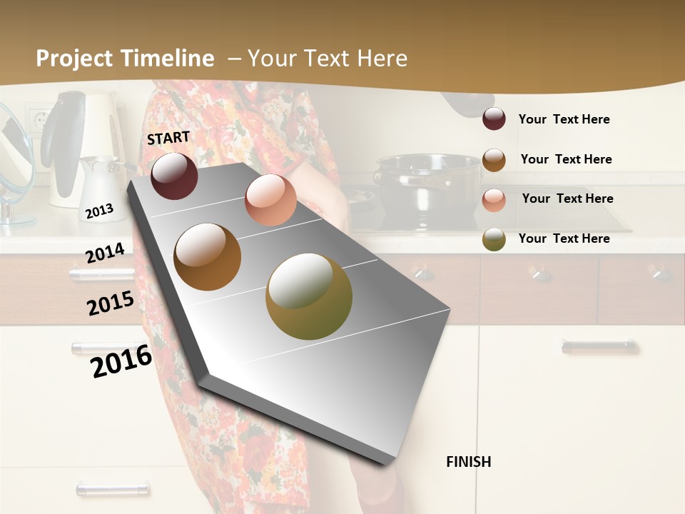 Family Pot Joyful PowerPoint Template