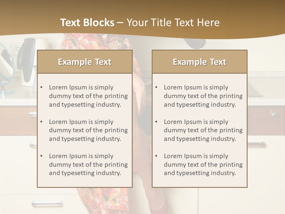 Family Pot Joyful PowerPoint Template