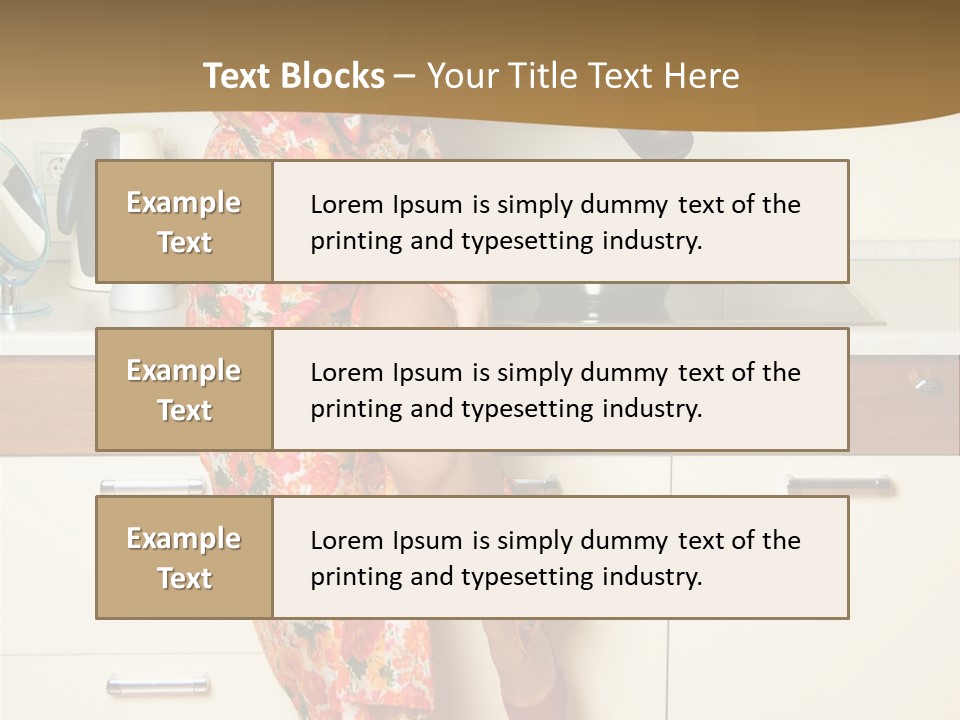 Family Pot Joyful PowerPoint Template