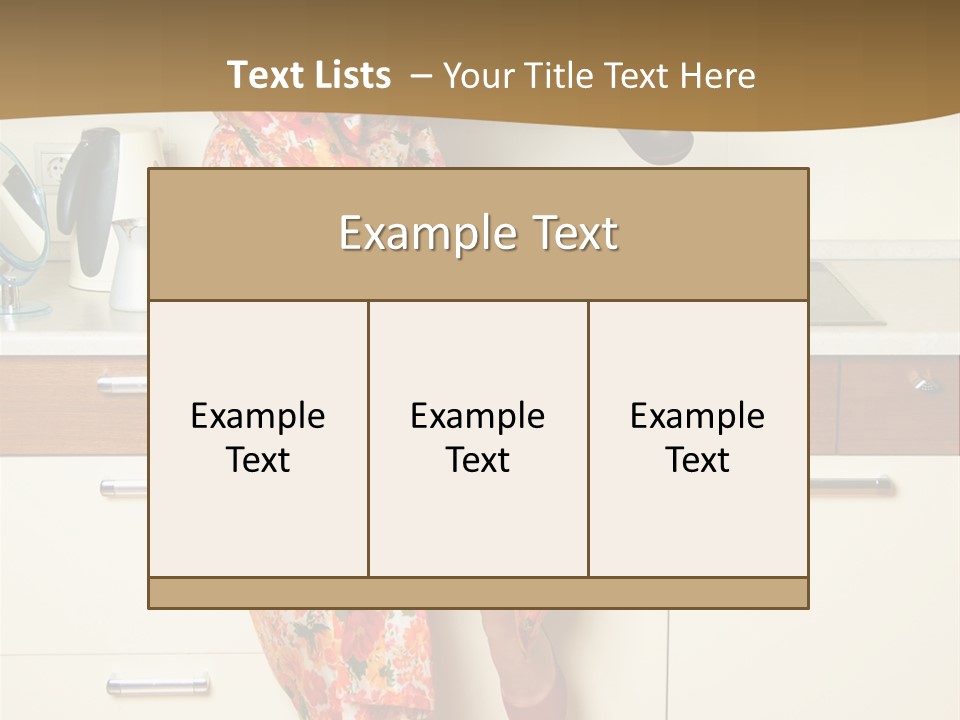 Family Pot Joyful PowerPoint Template