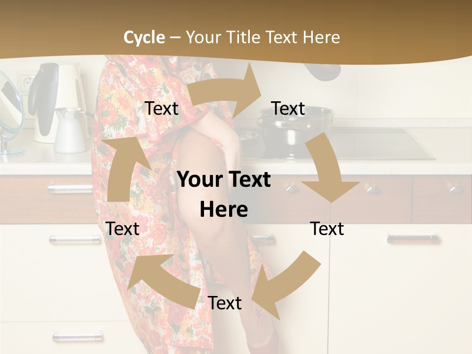 Family Pot Joyful PowerPoint Template