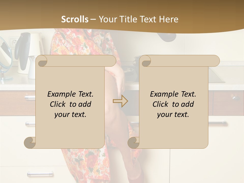 Family Pot Joyful PowerPoint Template