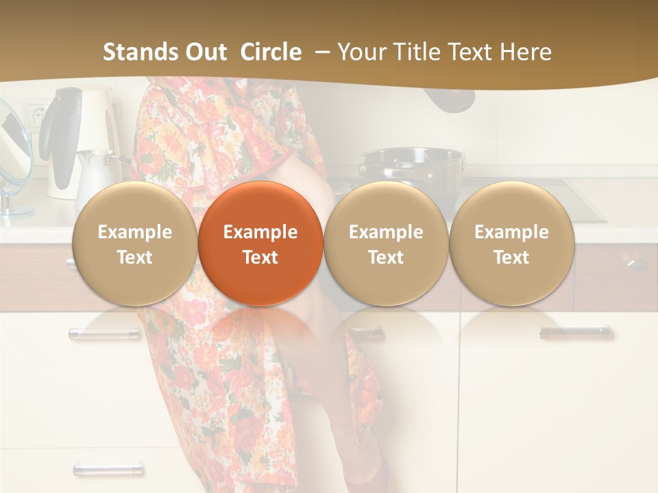 Family Pot Joyful PowerPoint Template