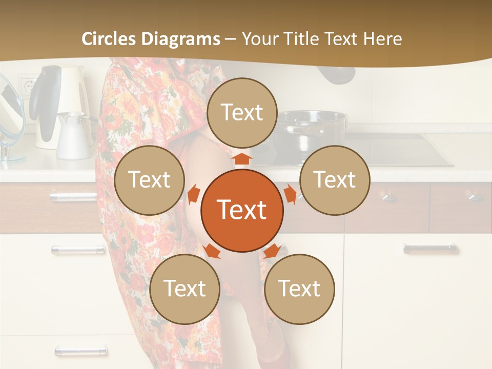 Family Pot Joyful PowerPoint Template