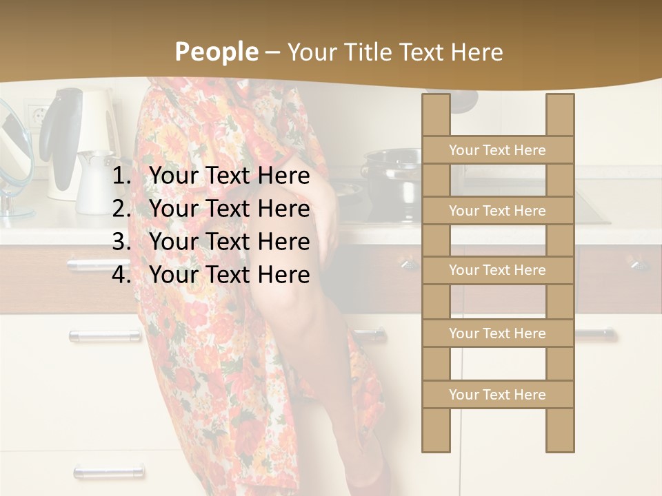 Family Pot Joyful PowerPoint Template