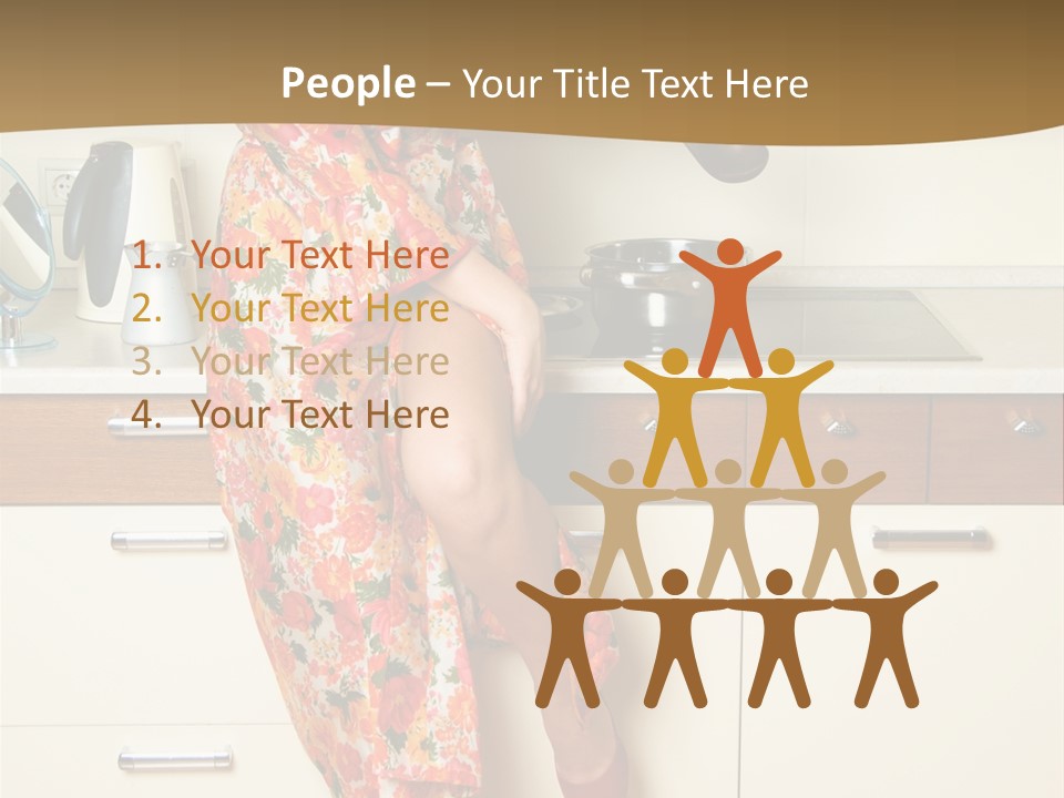 Family Pot Joyful PowerPoint Template