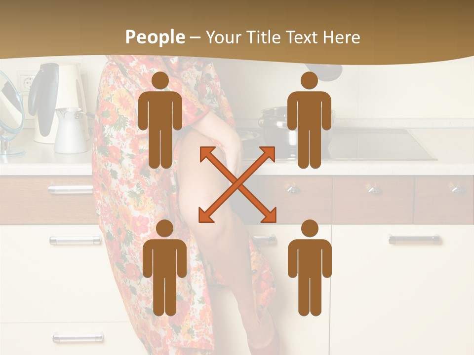 Family Pot Joyful PowerPoint Template