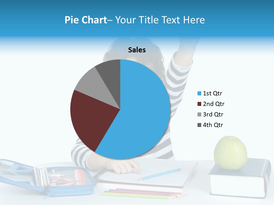 Picture Preschool Student PowerPoint Template