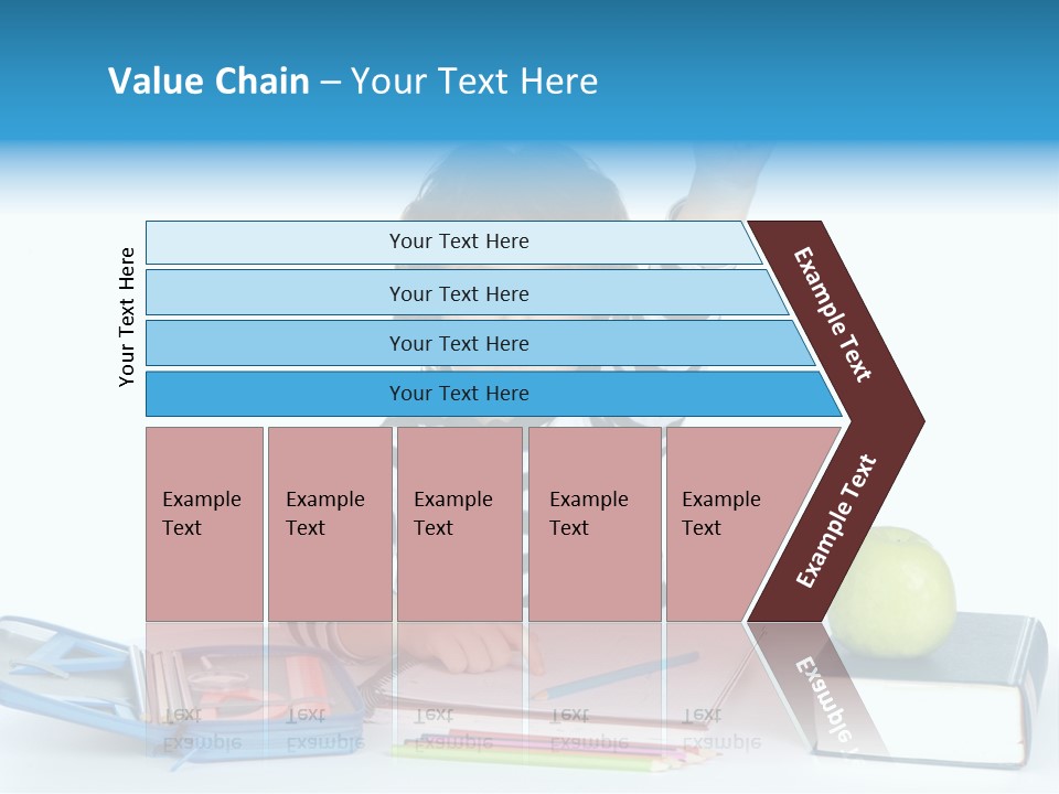 Picture Preschool Student PowerPoint Template