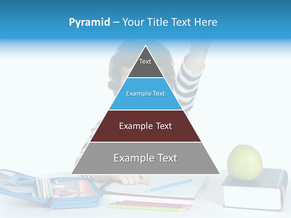 Picture Preschool Student PowerPoint Template