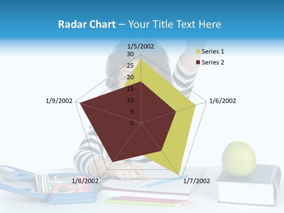 Picture Preschool Student PowerPoint Template