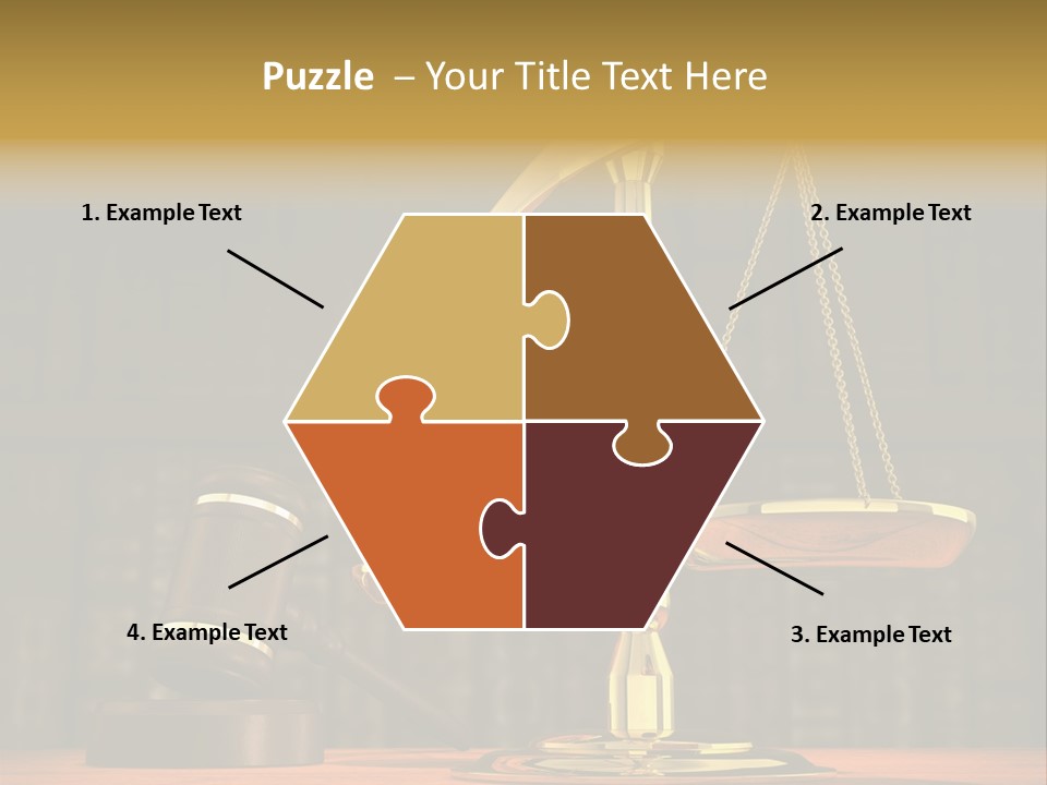 Authority Courthouse Copyspace PowerPoint Template