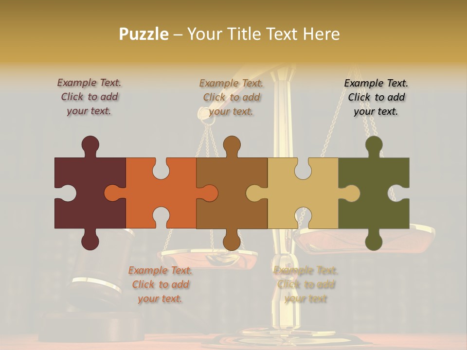 Authority Courthouse Copyspace PowerPoint Template