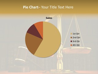 Authority Courthouse Copyspace PowerPoint Template