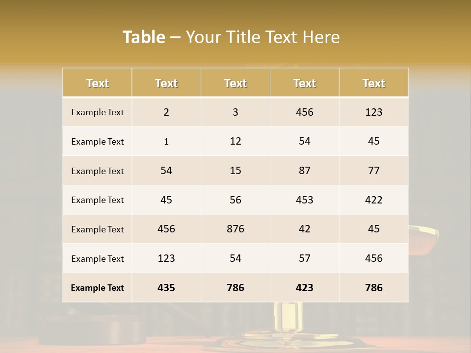 Authority Courthouse Copyspace PowerPoint Template