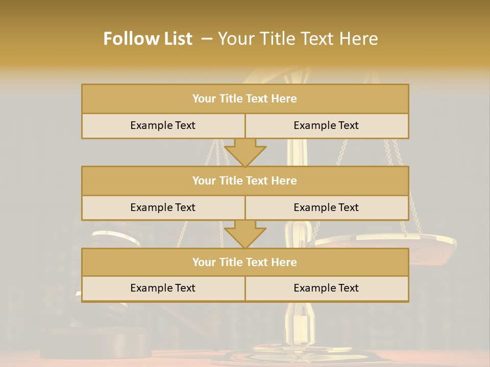 Authority Courthouse Copyspace PowerPoint Template