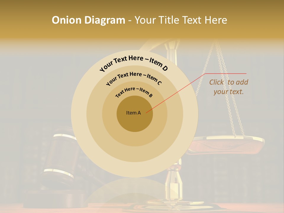 Authority Courthouse Copyspace PowerPoint Template
