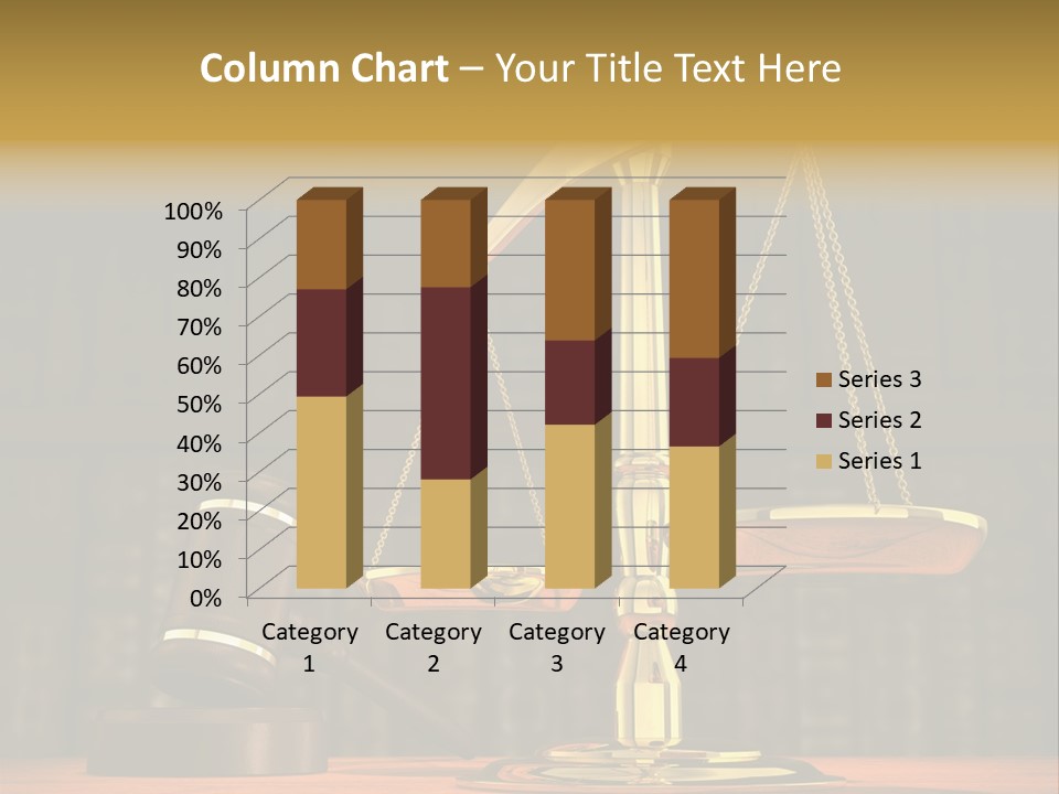 Authority Courthouse Copyspace PowerPoint Template