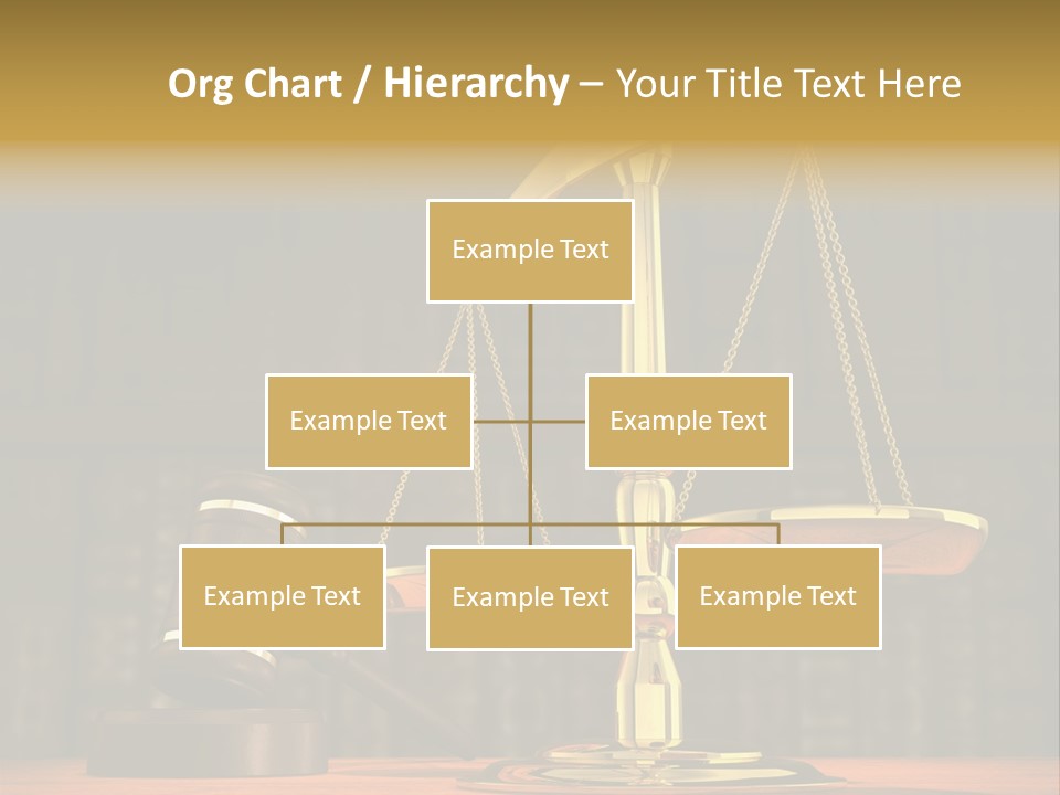 Authority Courthouse Copyspace PowerPoint Template