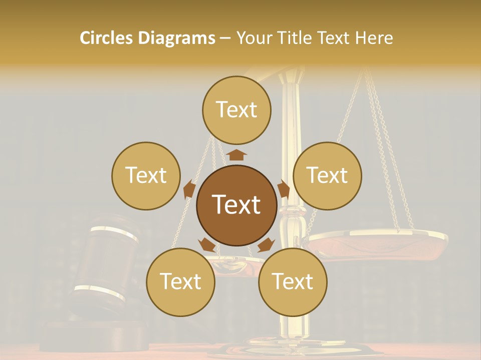 Authority Courthouse Copyspace PowerPoint Template