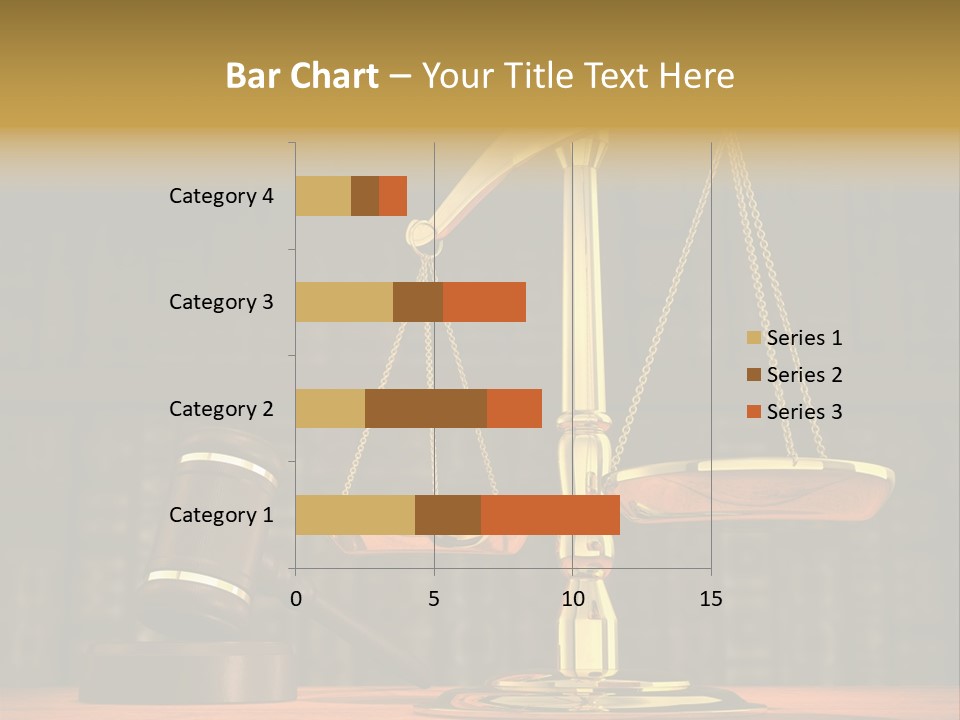 Authority Courthouse Copyspace PowerPoint Template