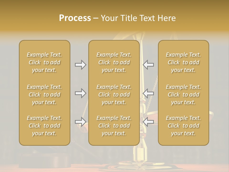 Authority Courthouse Copyspace PowerPoint Template